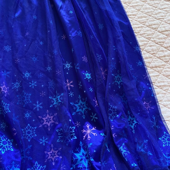 Disney Frozen Kids Costume Dress - Royal Blue - Picture 2 of 4